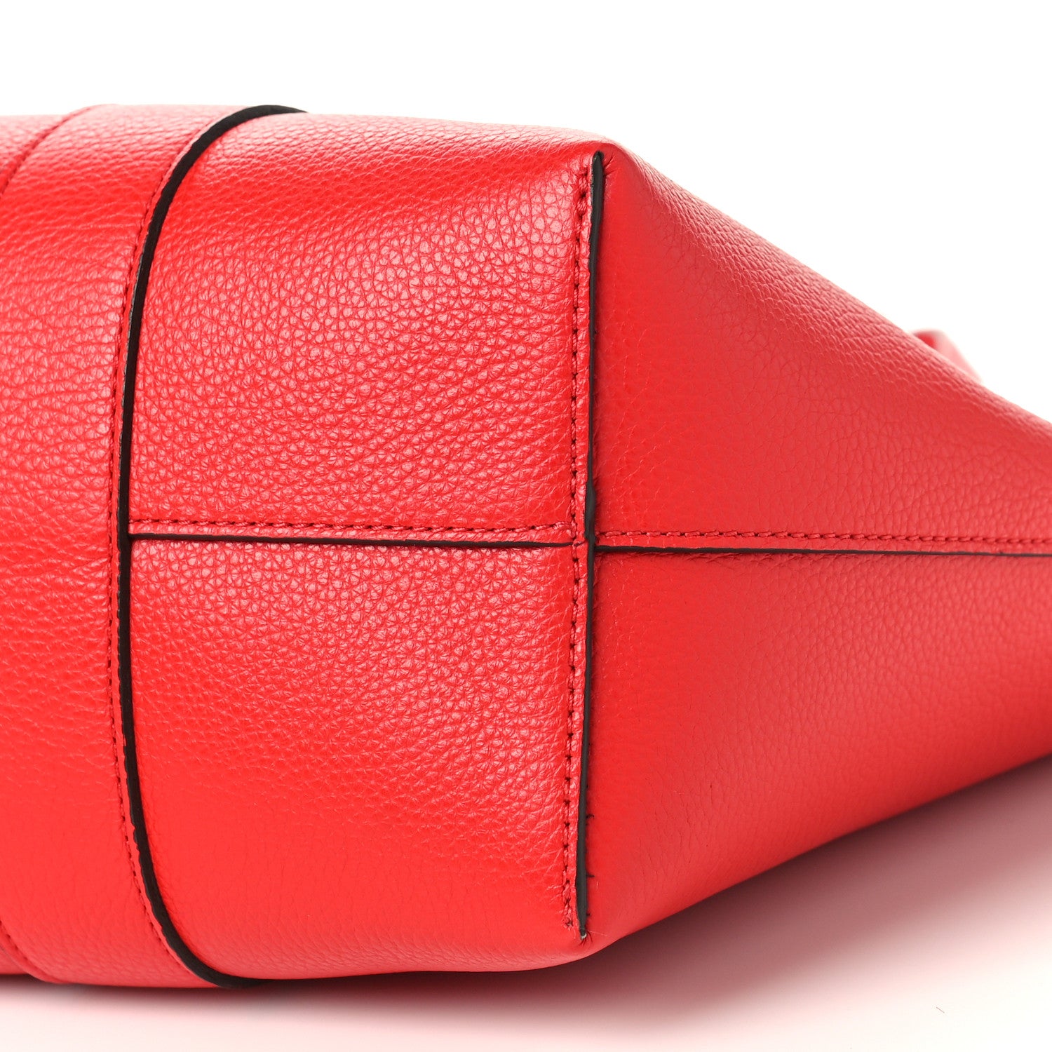 Mulberry Small Classic Grain Bayswater Tote Ruby Red 8 of 8