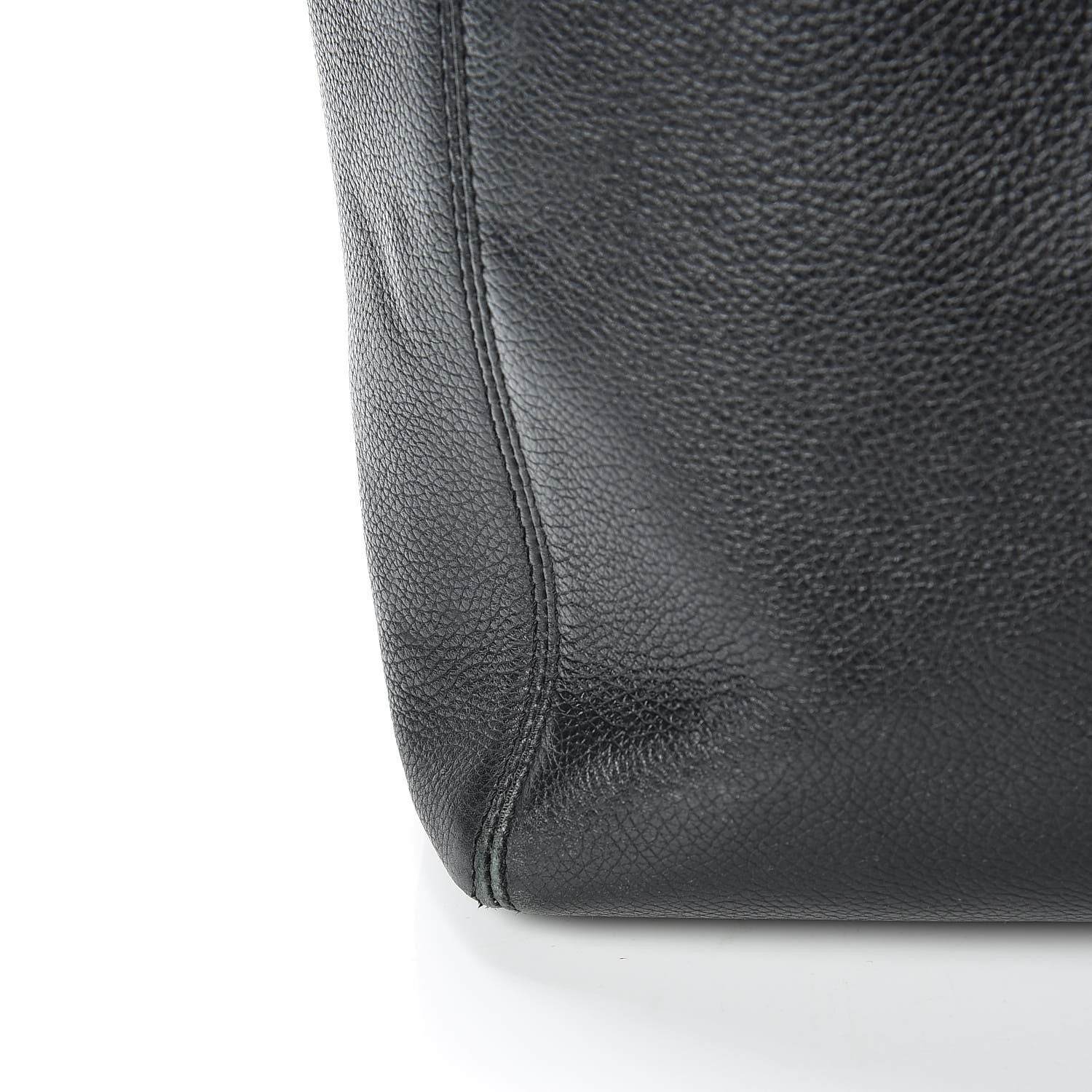Chanel Calfskin Tall Cerf Tote Black 30 of 32