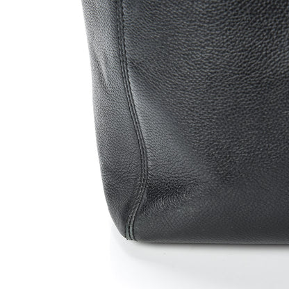 Chanel Calfskin Tall Cerf Tote Black 30 of 32