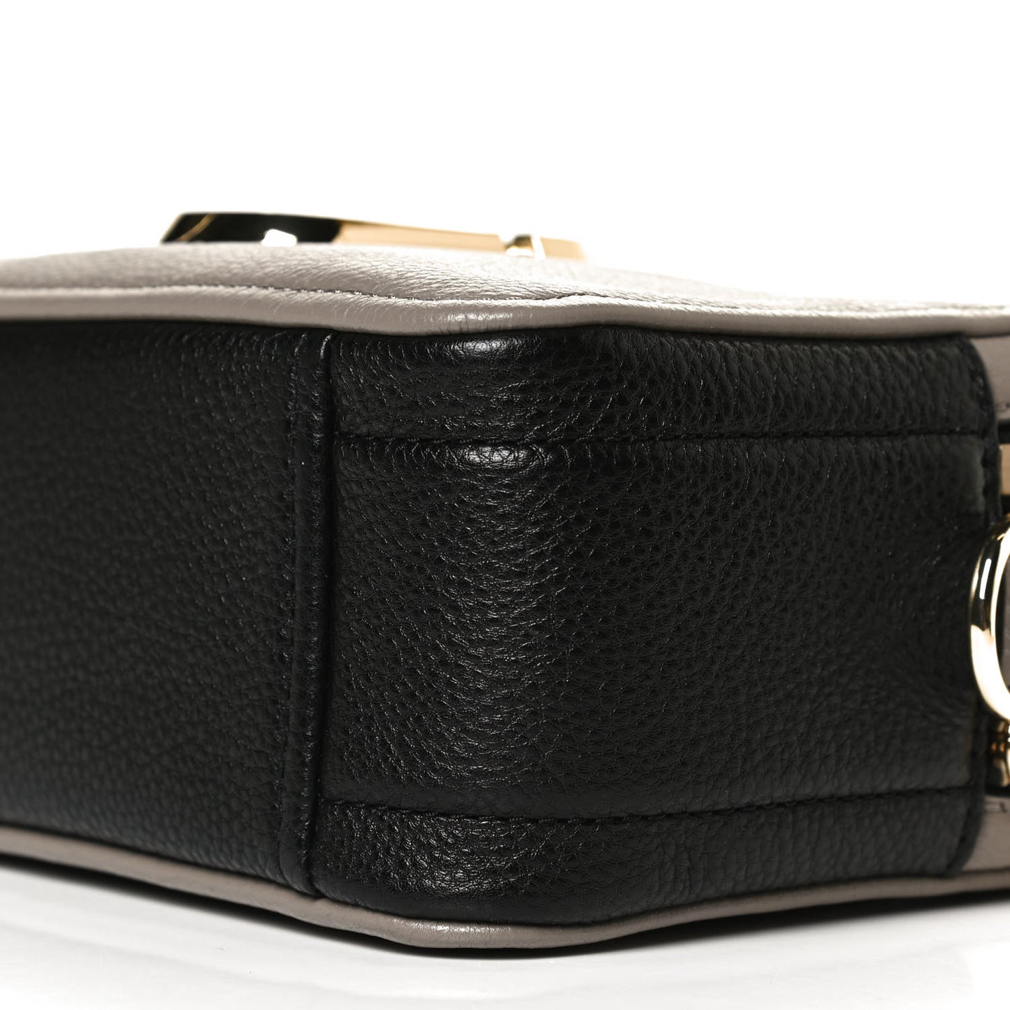 Supple Natural Grain Calfskin The Softshot 21 Bag Cement Multi