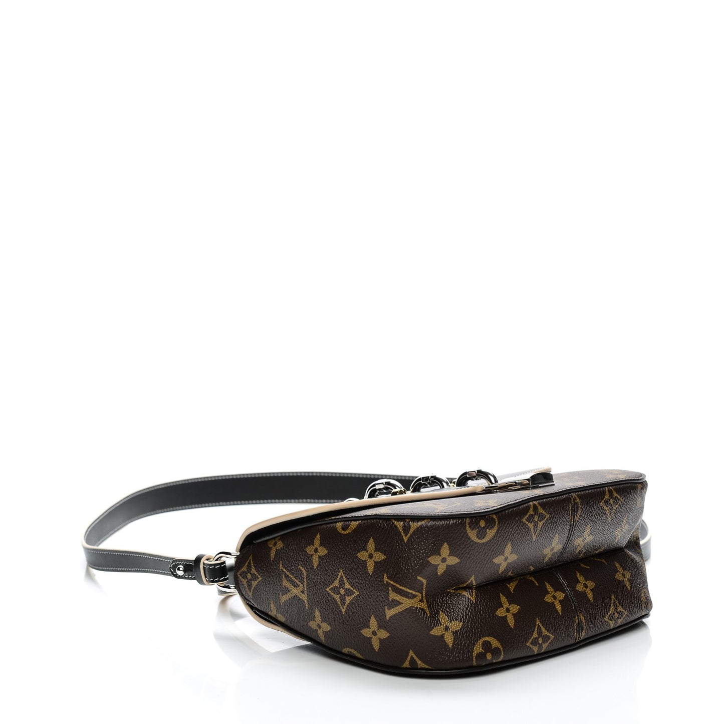 Calfskin Monogram Chain It Bag PM Black