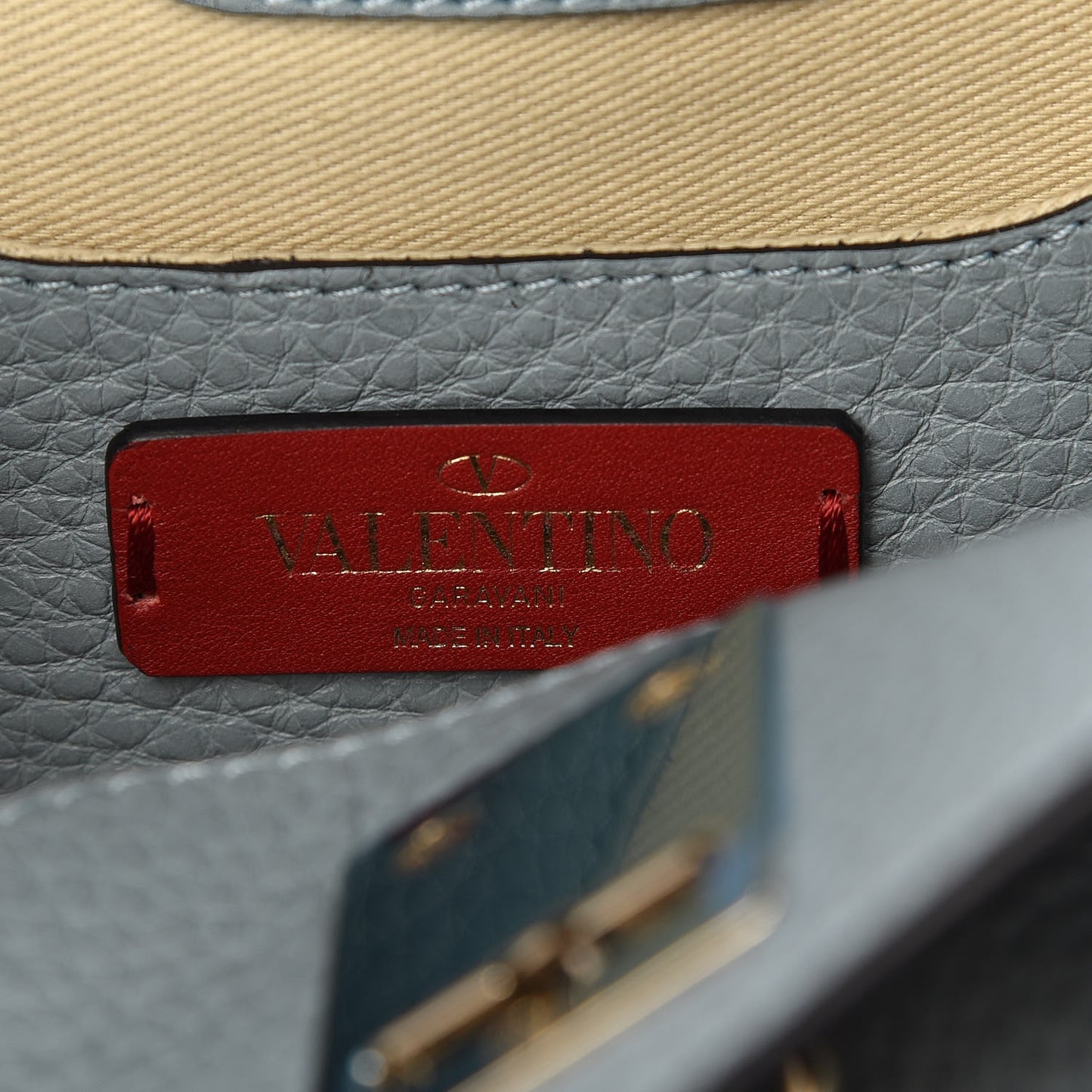 Pebbled Calfskin Small Joylock Satchel Nube