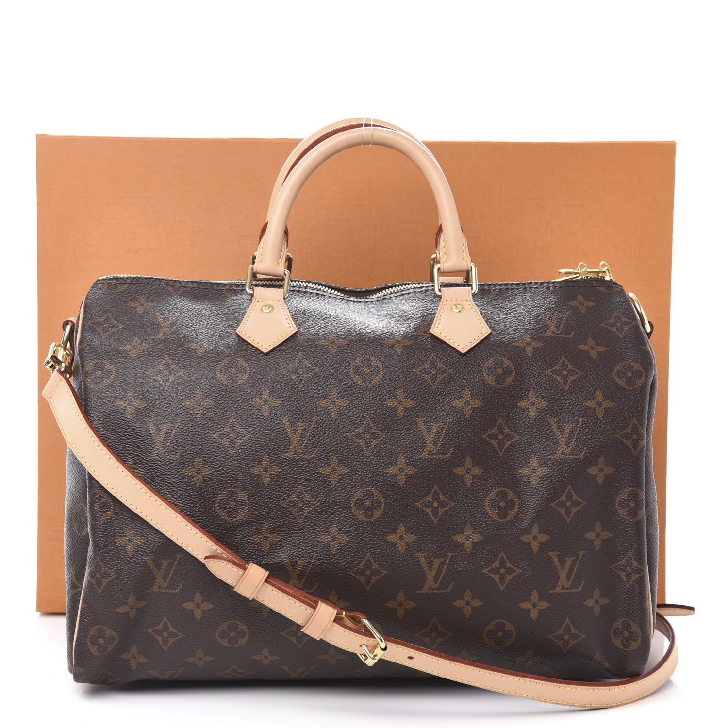 Louis Vuitton Monogram Speedy Bandouliere 35 11 of 11