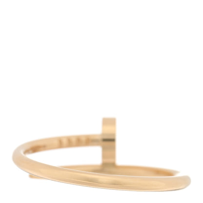 Cartier 18K Yellow Gold Small Juste Un Clou Ring 56 7.5 3 of 5