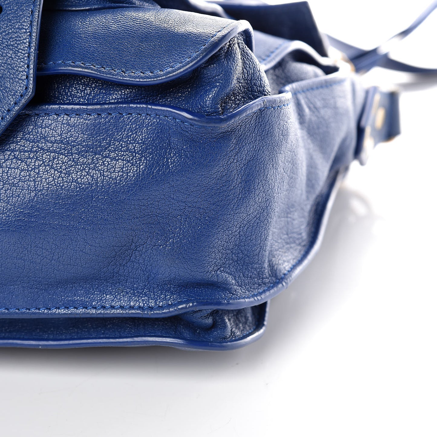 Lambskin Medium PS1 Satchel Royal Blue