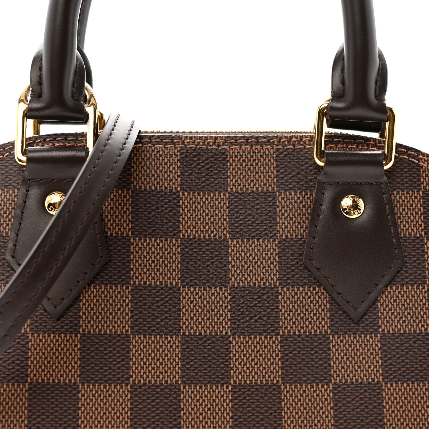 Louis Vuitton Damier Ebene Alma BB 7 of 9