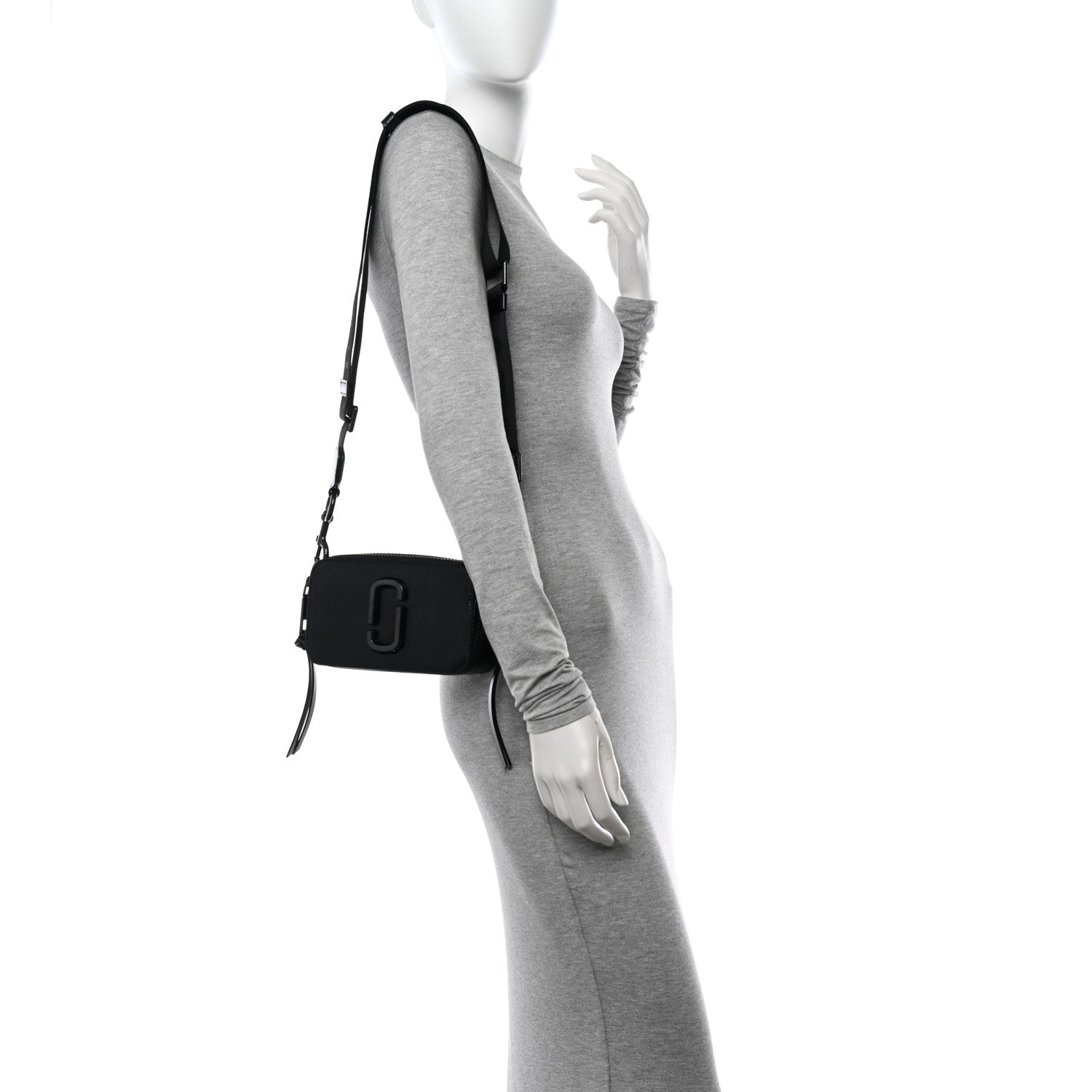 Marc Jacobs Saffiano Snapshot Camera Bag Black 2 of 10