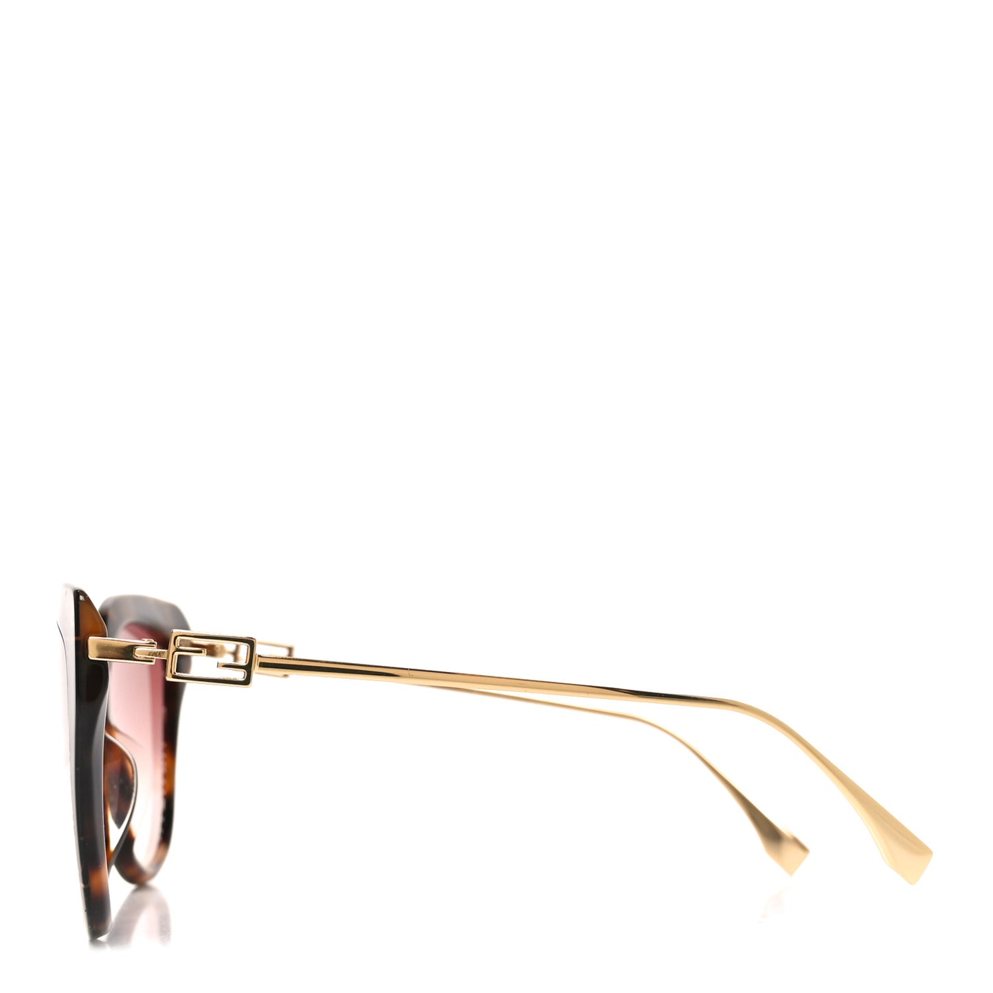 Acetate Cat Eye Sunglasses FE40011U Tortoise