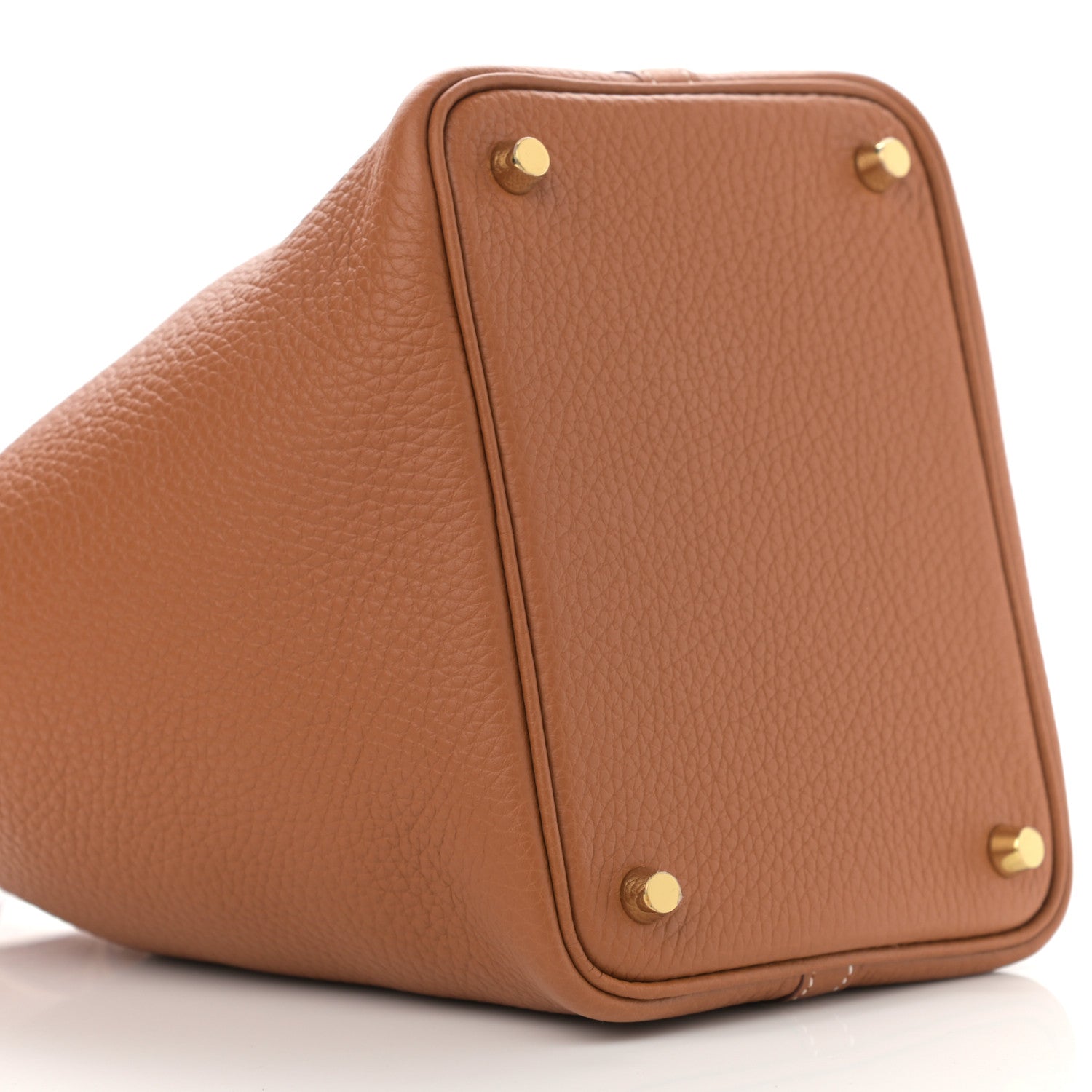Hermes Taurillon Clemence Picotin Lock 18 PM Gold 8 of 10
