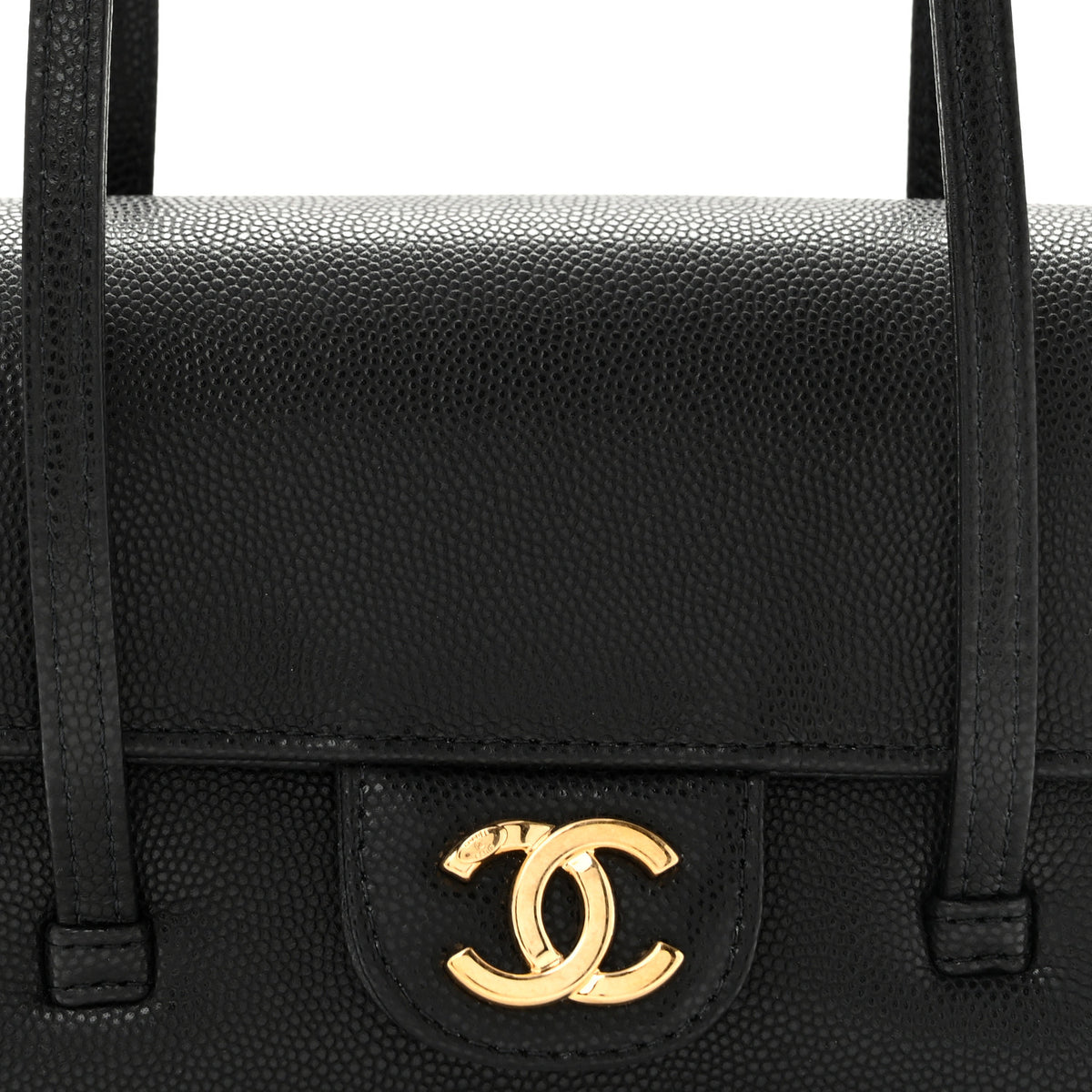 Chanel Shiny Caviar Mini Preppy Coco Shoulder Bag Black 8 of 11