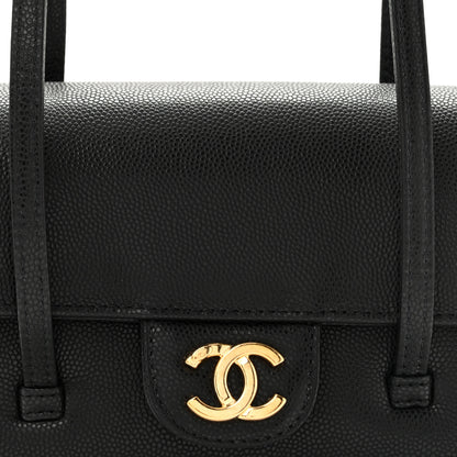 Chanel Shiny Caviar Mini Preppy Coco Shoulder Bag Black 8 of 11