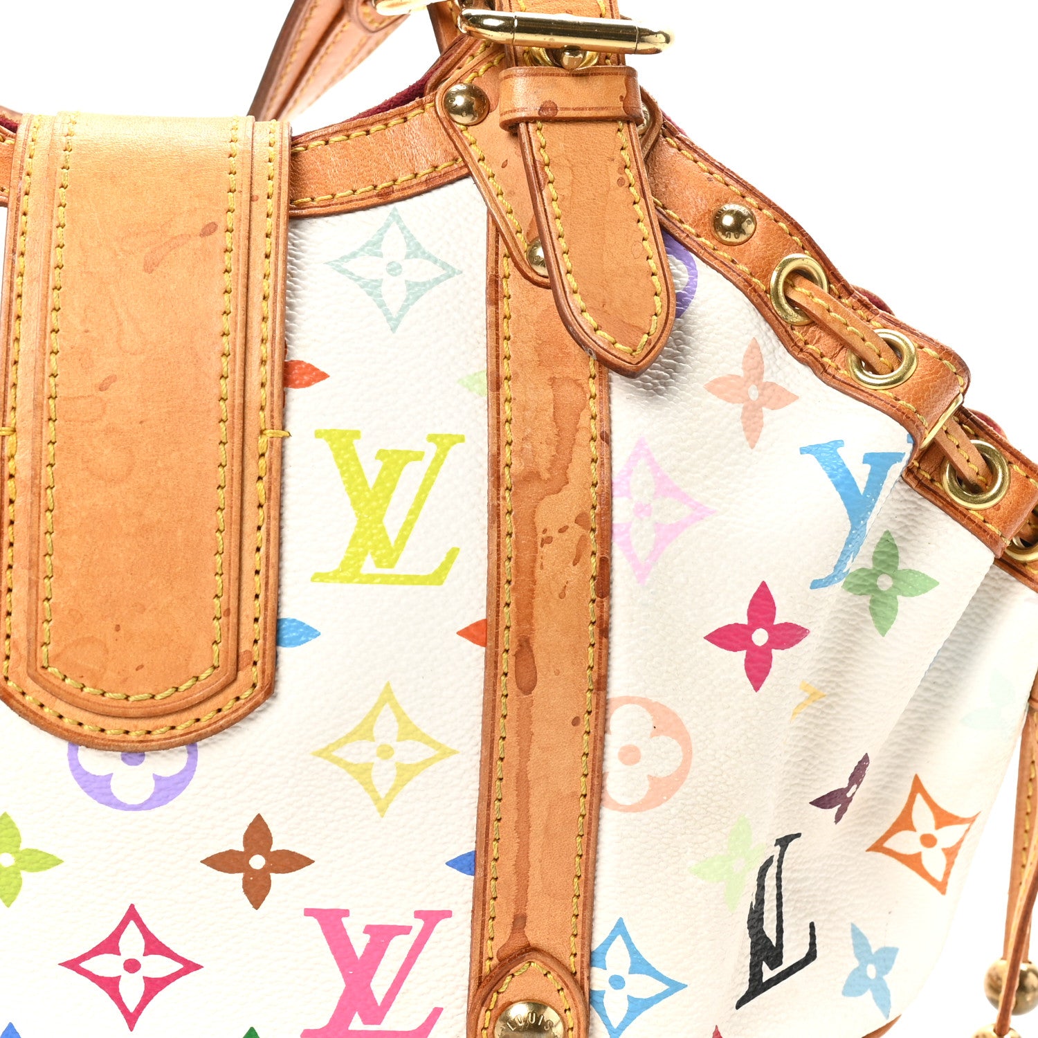 Louis Vuitton Monogram Multicolor Theda GM White 13 of 13