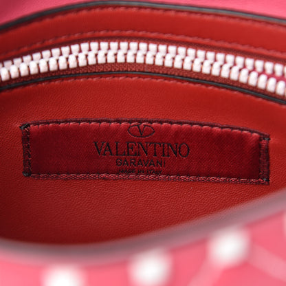 Valentino Garavani Lambskin Medium Free Rockstud Spike Shoulder Bag Shadow Pink 6 of 13