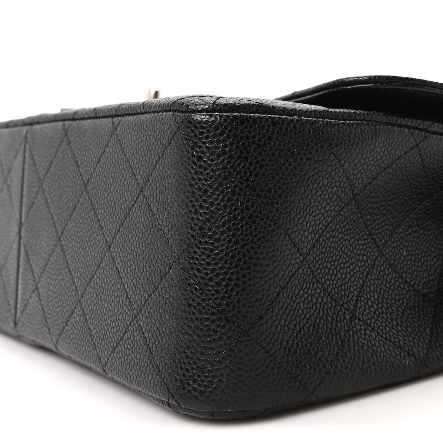 Chanel Caviar Quilted Jumbo Double Flap Black 10 of 11