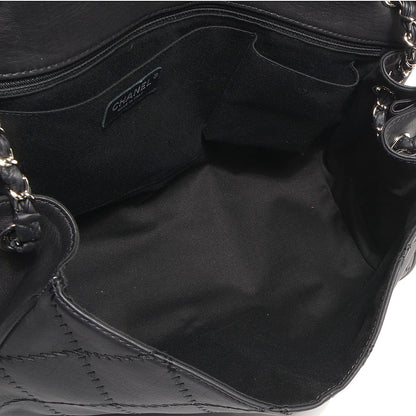 Chanel Calfskin Large Darjeeling Flap Black 5 of 9