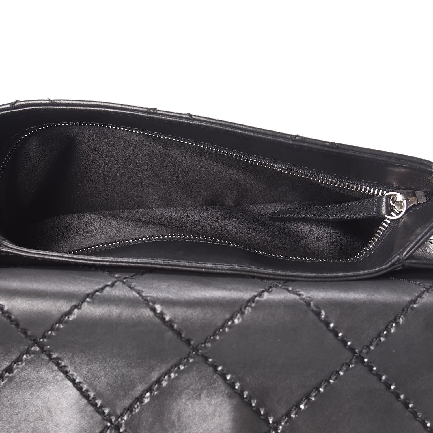 Chanel Lambskin Medium Ultimate Stitch Flap Black 6 of 13