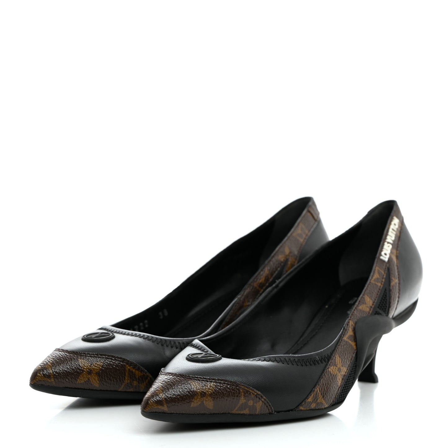 Patent Monogram Archlight Pumps 38 Black