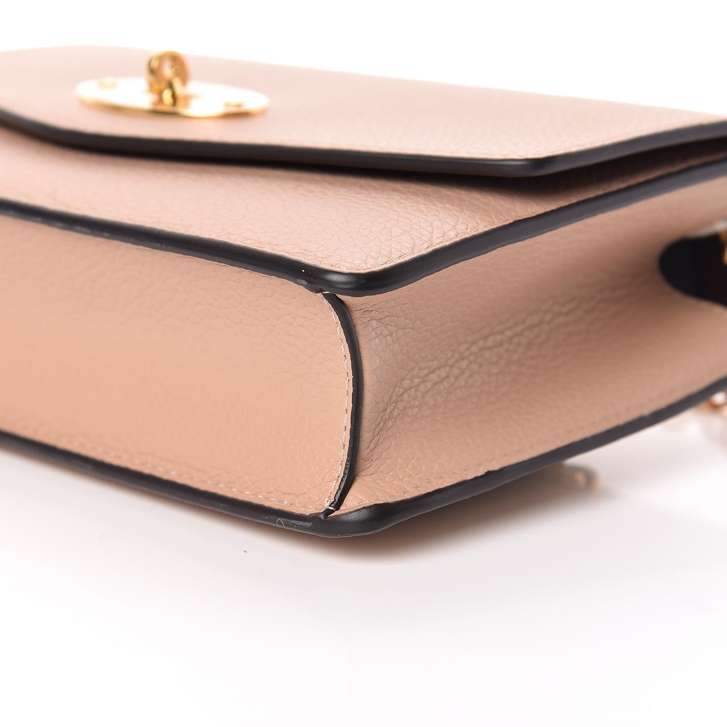 Small Classic Grain Calfskin Small Darley Rosewater