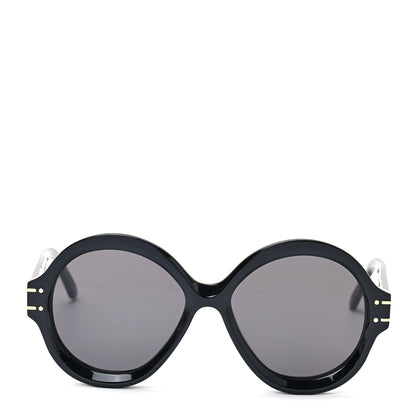 Christian Dior Diorsignature R1U Round Sunglasses Black 4 of 12