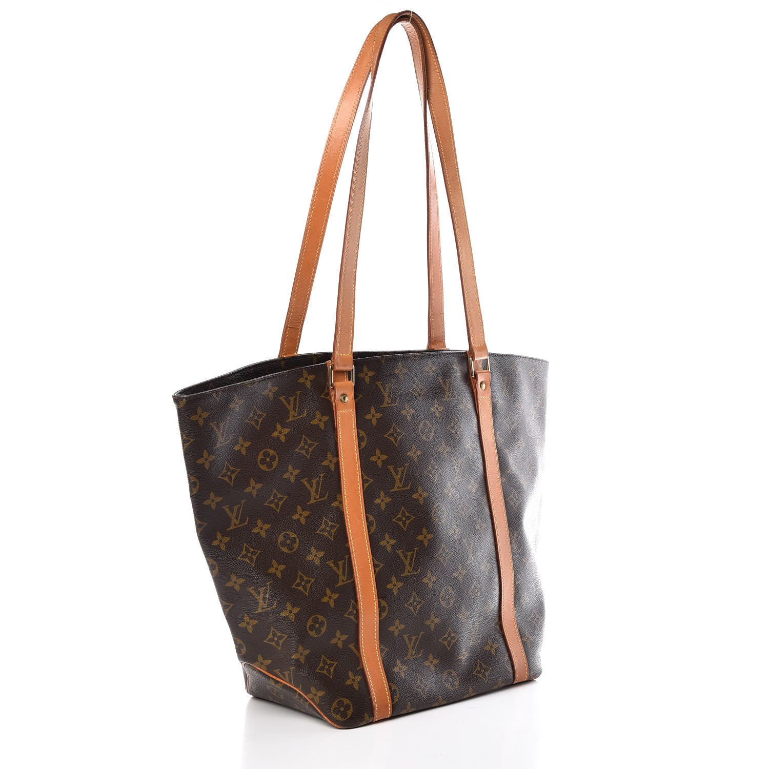 Louis Vuitton Monogram Sac Shopping Tote 3 of 8