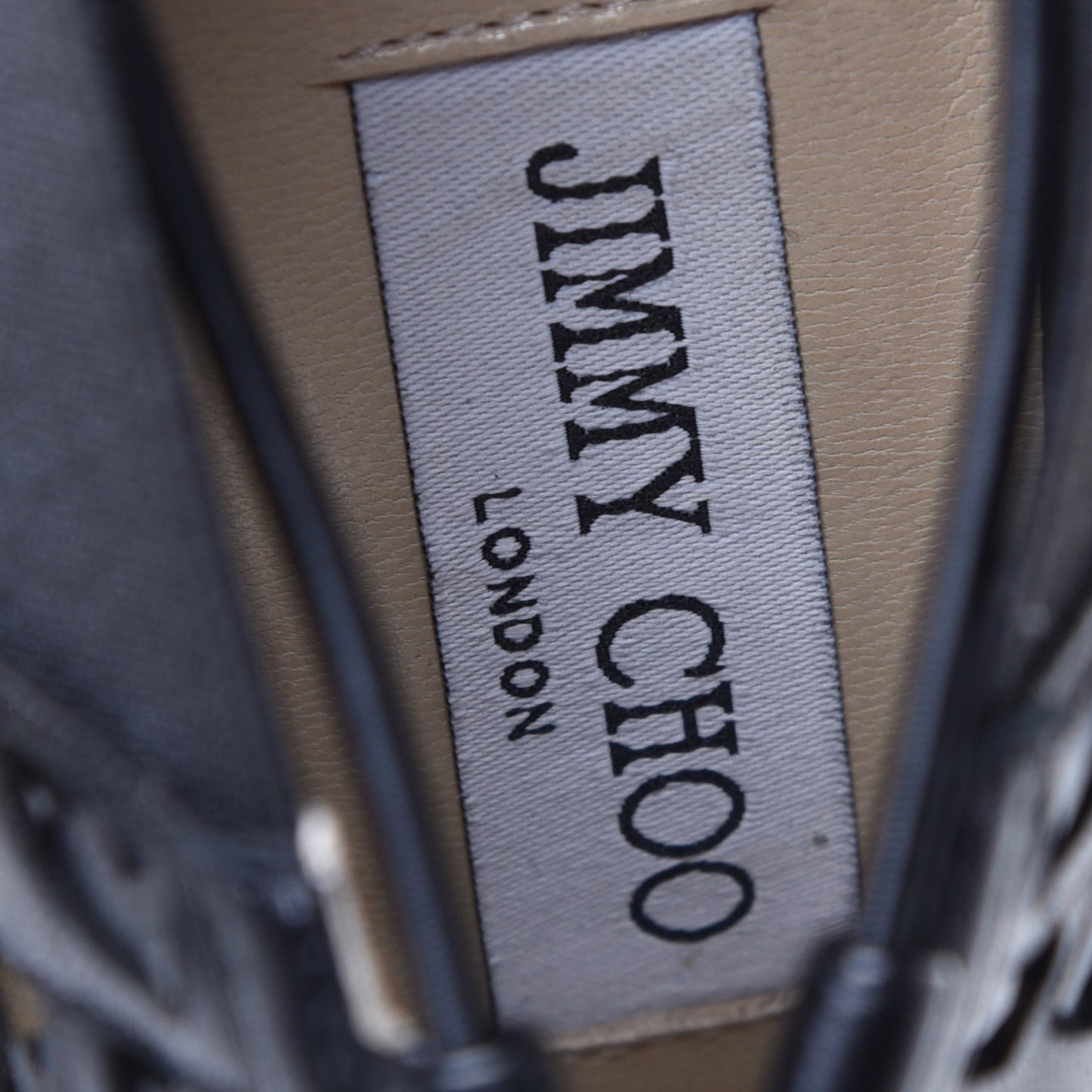 Shiny Nappa Tactic Ankle Boots 38.5 Black