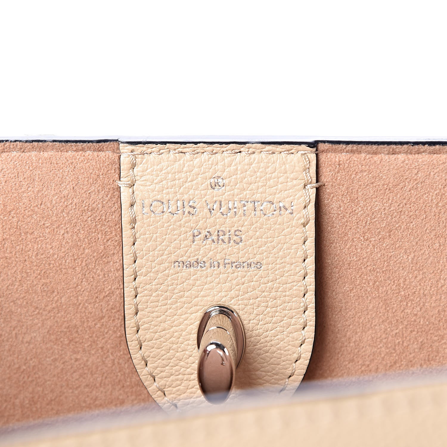 Louis Vuitton Calfskin Lockme Cabas Vanille Black 6 of 9