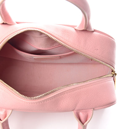 Chanel Caviar Quilted Small Bowler Pink 5 of 11