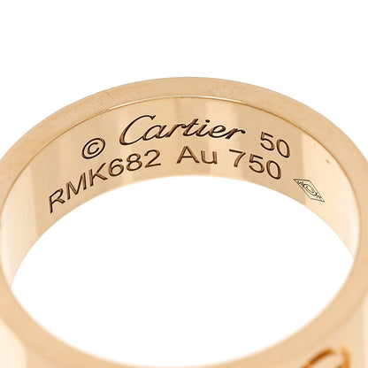 Cartier 18K Yellow Gold 5.5mm LOVE Ring 50 5.25 4 of 5