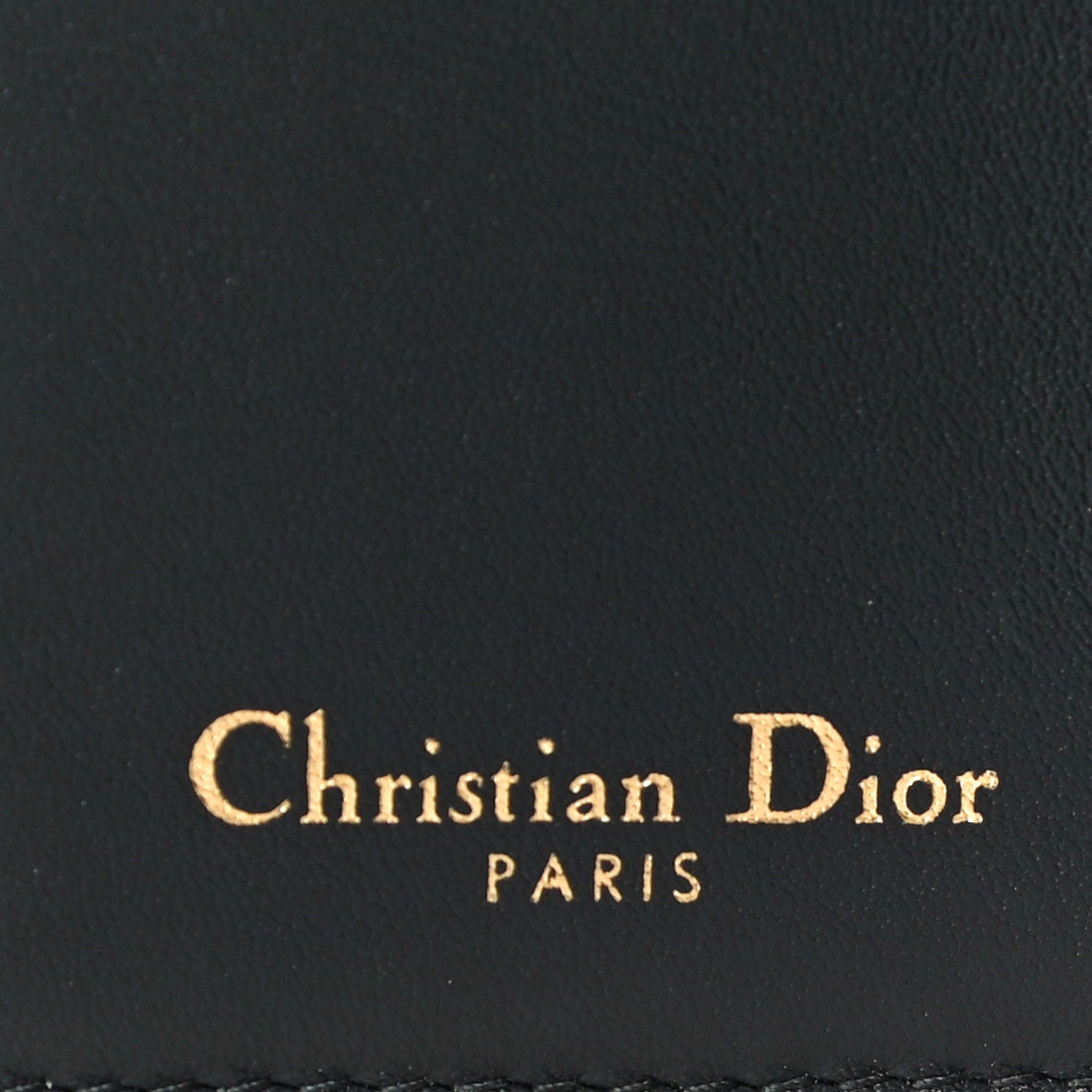 Christian Dior Oblique Bi-Fold Card Holder Blue 6 of 15