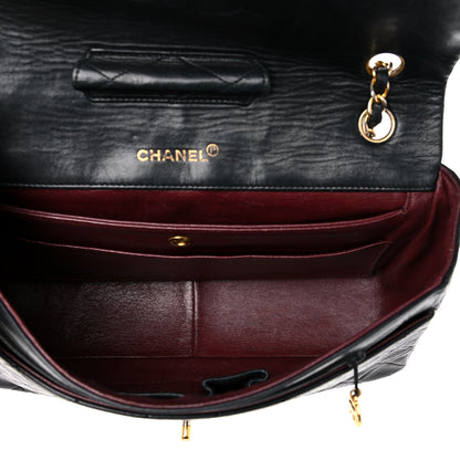 Chanel Lambskin Quilted Medium Single Flap Black 5 of 24