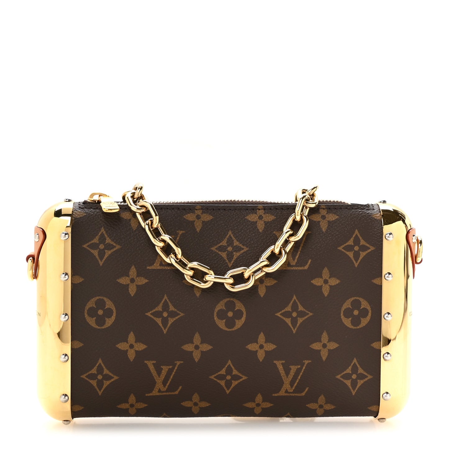Monogram Metal Studded Capsule Pochette