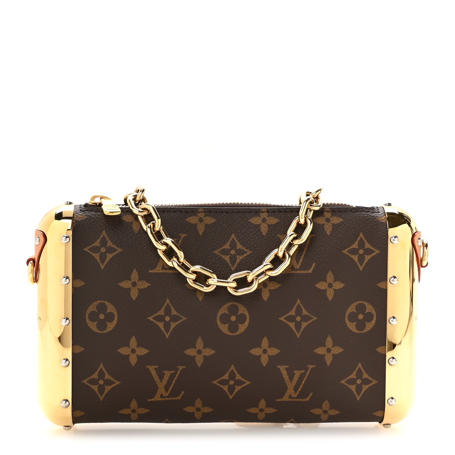 Louis Vuitton Monogram Metal Studded Capsule Pochette 1 of 8