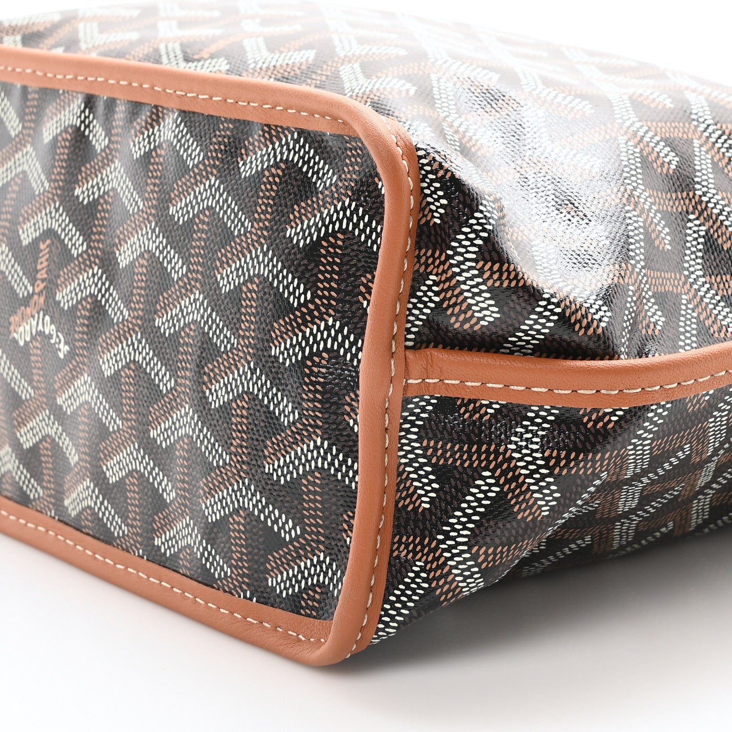 Goyard Goyardine Reversible Mini Anjou Black Gold 10 of 16