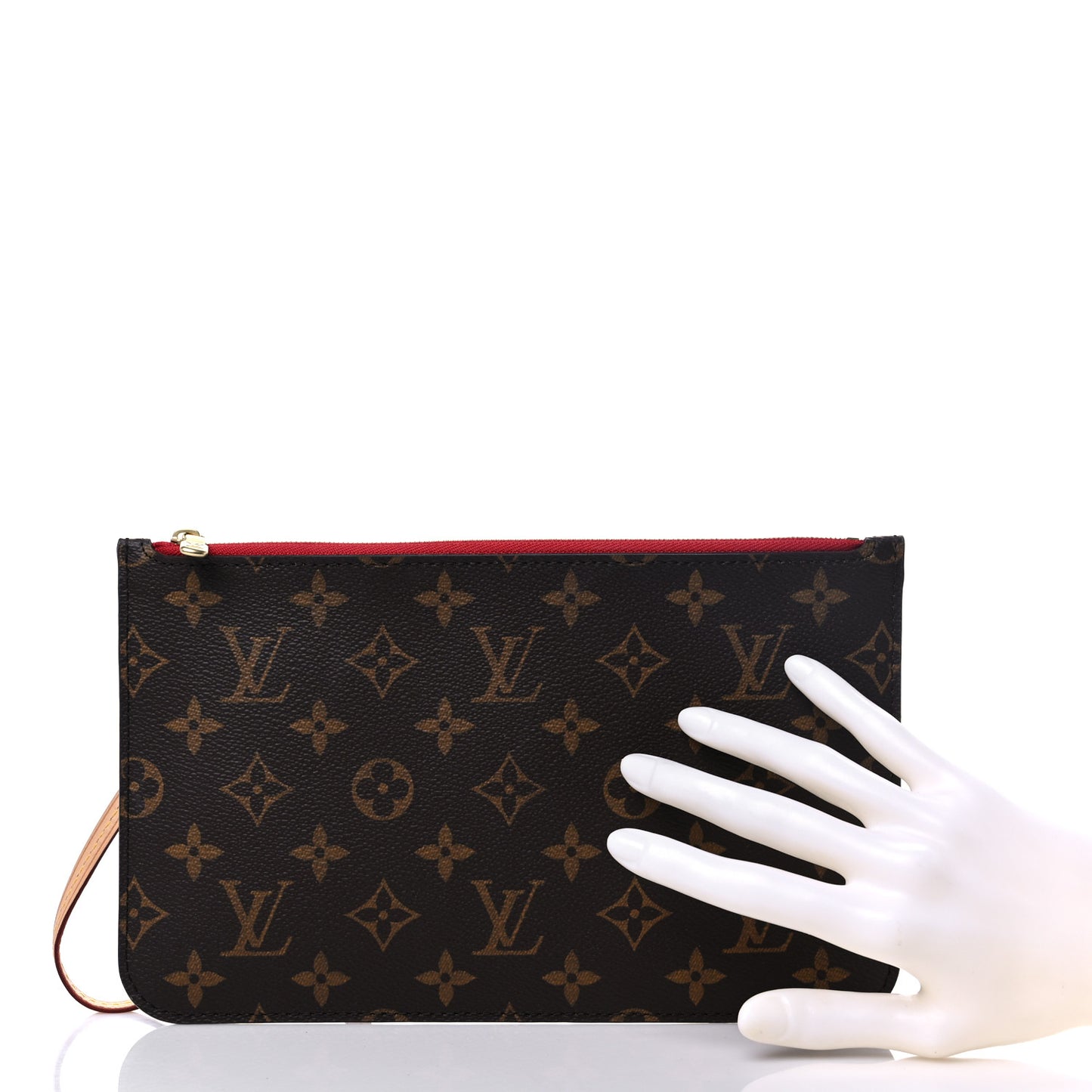 Monogram Neverfull MM GM Pochette Cherry