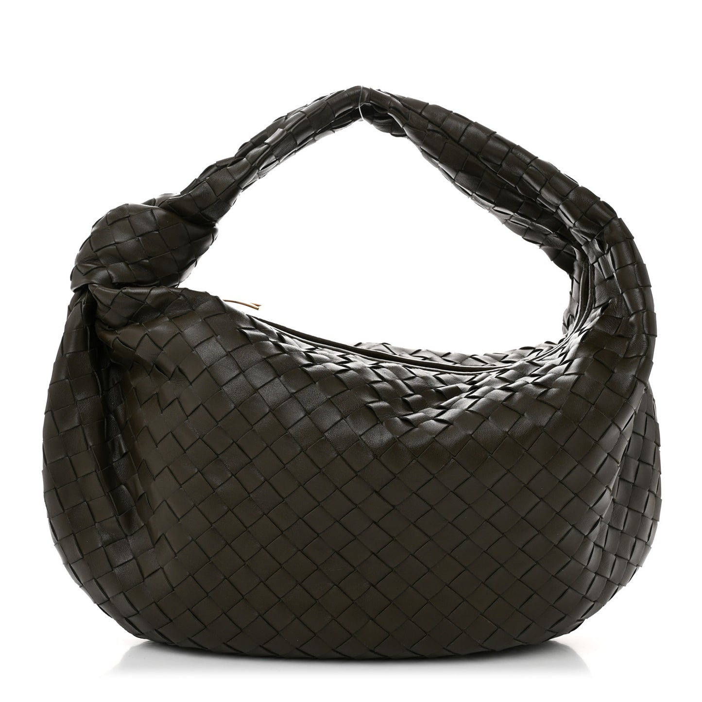 Nappa Intrecciato Small Jodie Kaki