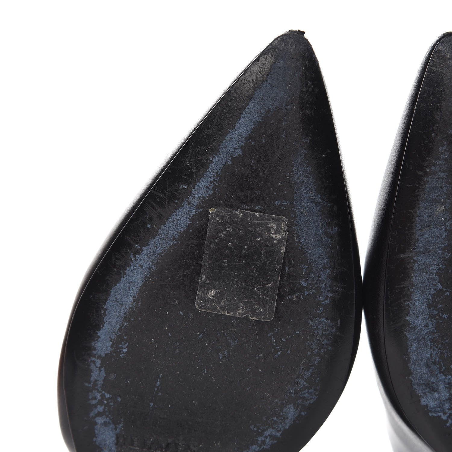 Hermes Box Wedge Booties 38 Black 8 of 12