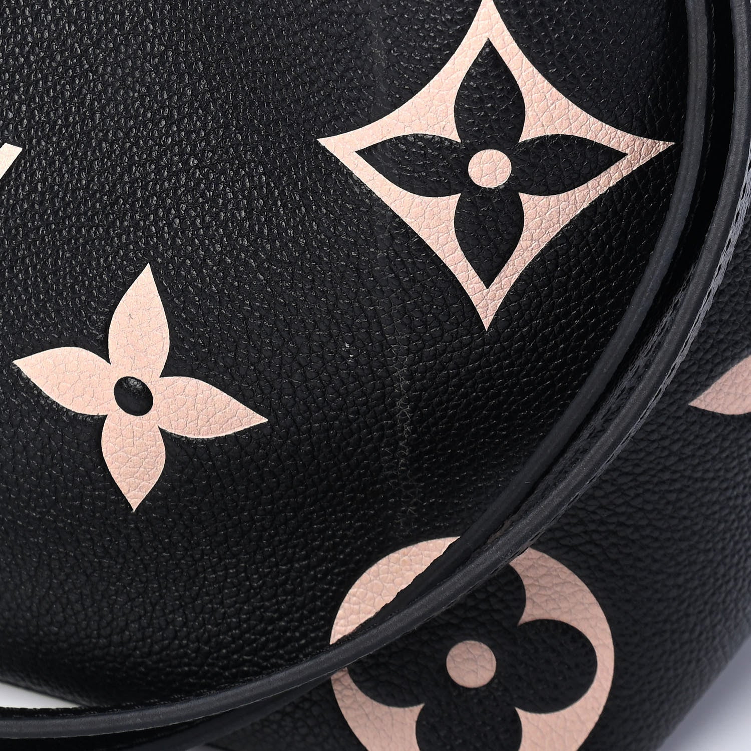Louis Vuitton Empreinte Monogram Giant Neonoe MM Black Beige 9 of 14