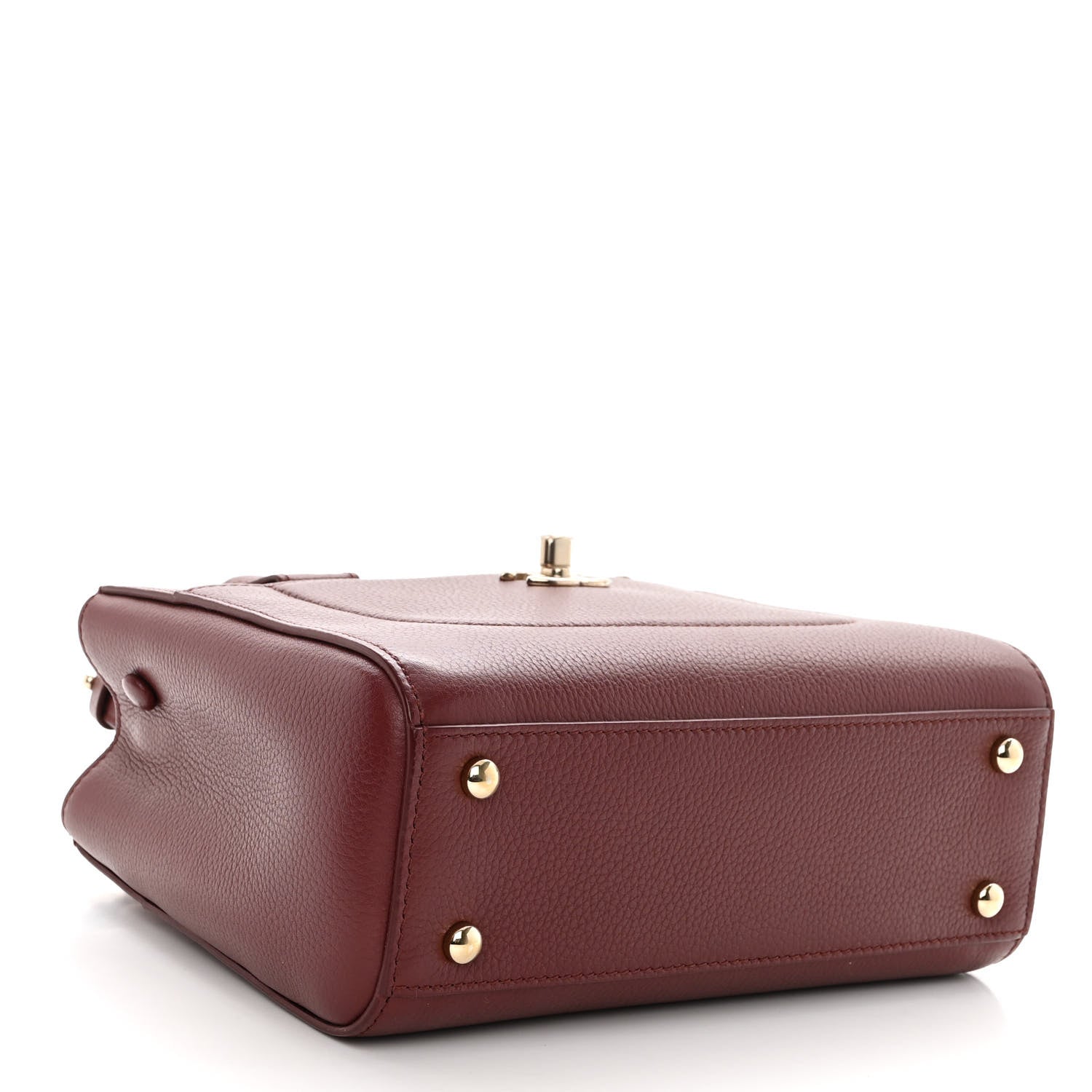 Chanel Grained Calfskin Mini Neo Executive Shopper Tote Burgundy 4 of 10