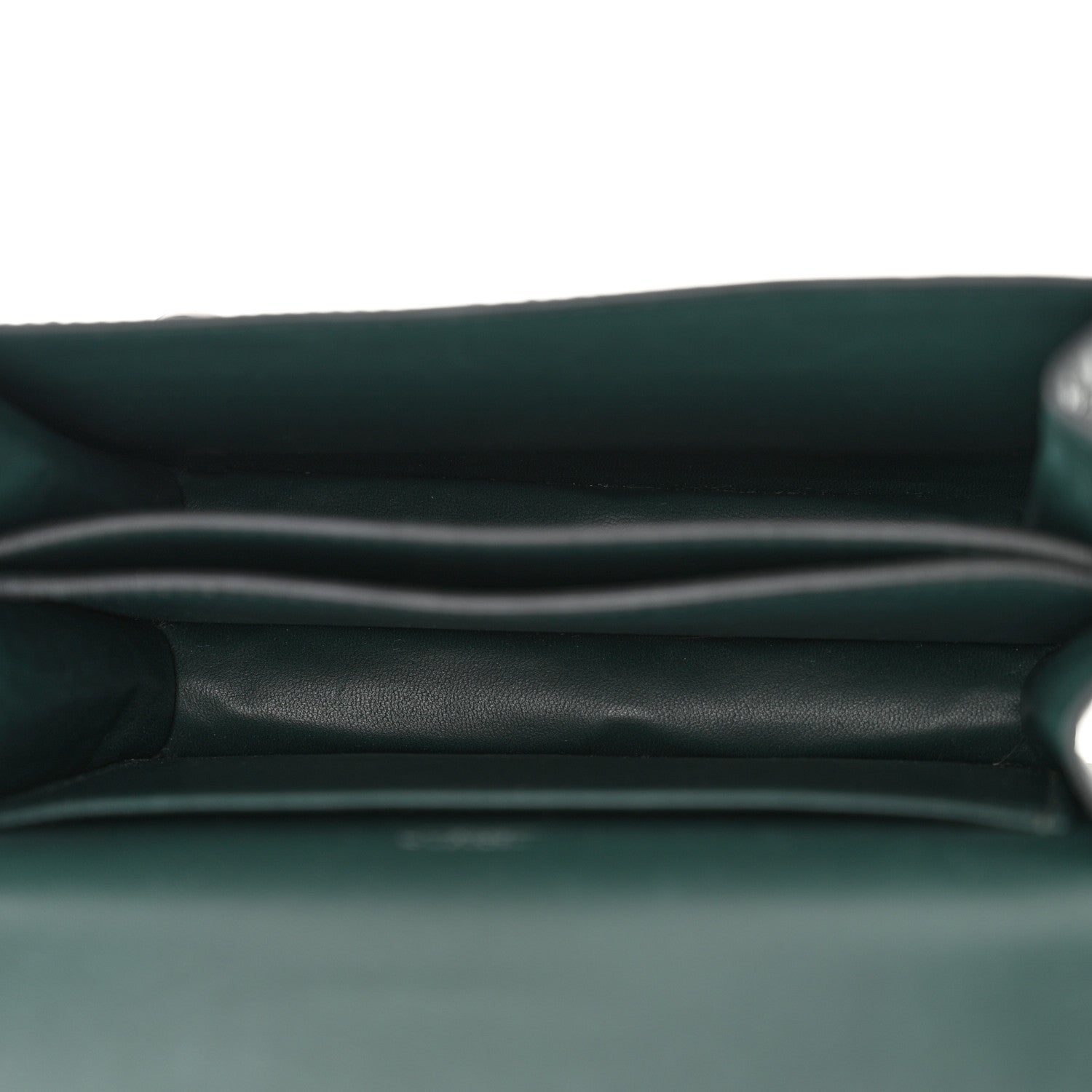 Hermes Matte Alligator Lizard Mini Sac Roulis Ombre Vert Fonce 5 of 11