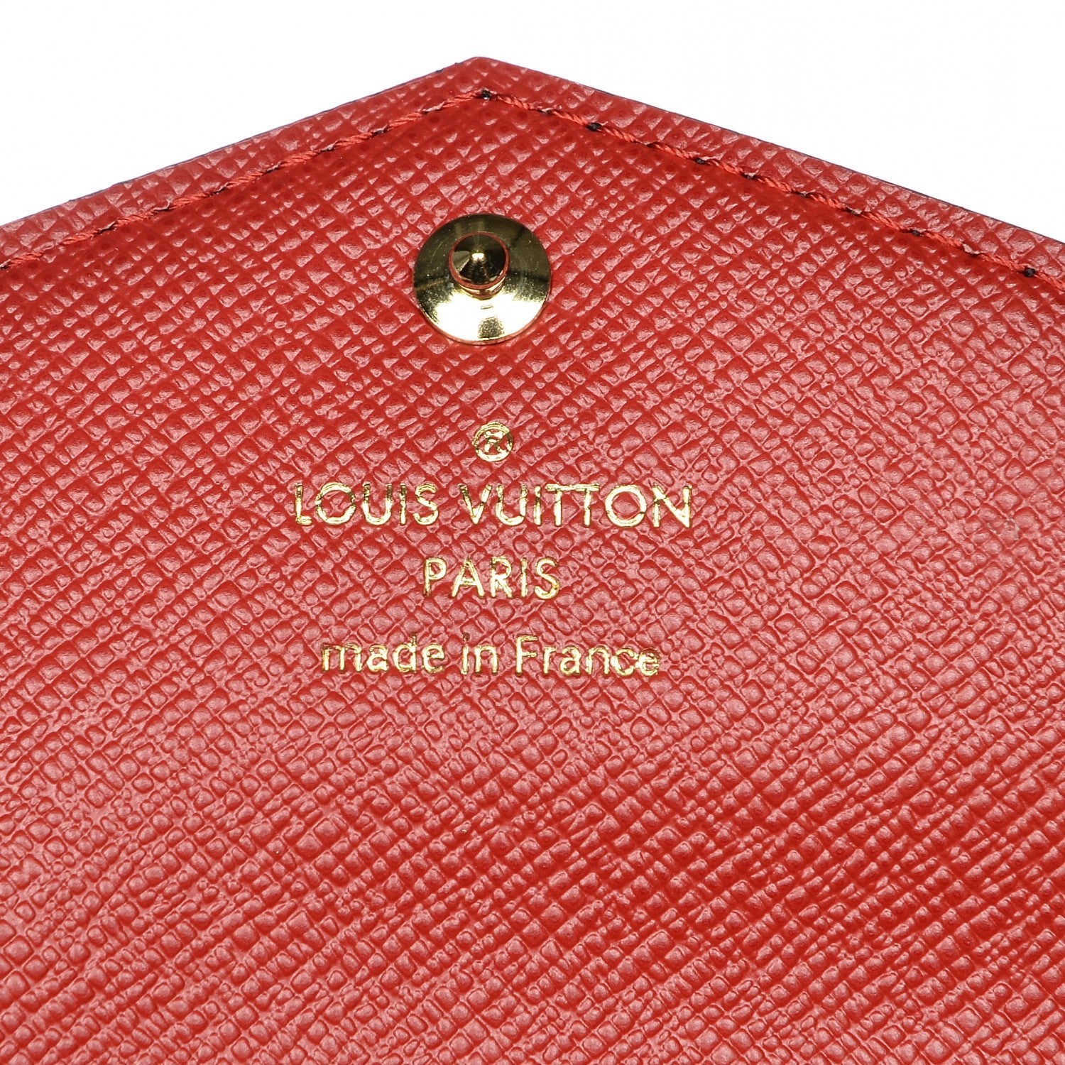 Louis Vuitton Monogram Daily Organizer Envelope Insert Red 5 of 6