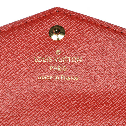 Louis Vuitton Monogram Daily Organizer Envelope Insert Red 5 of 6
