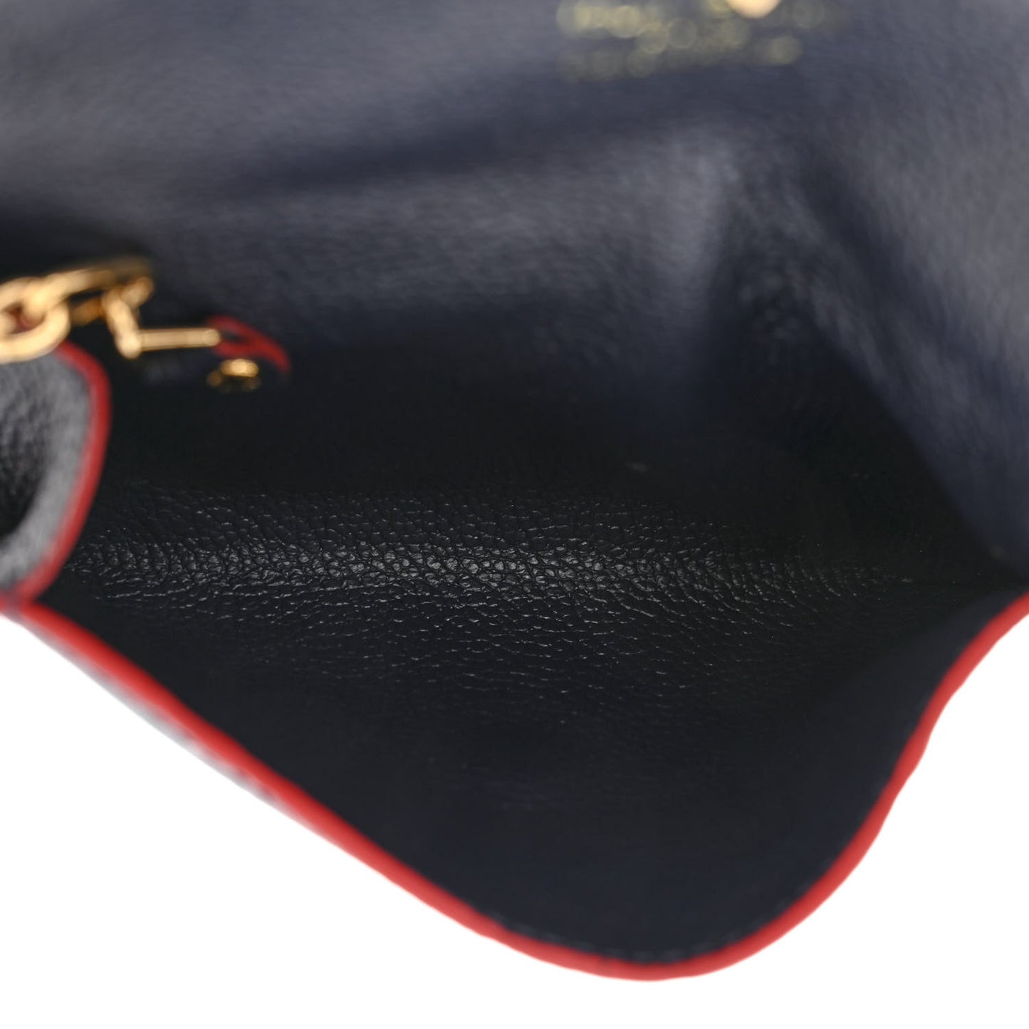 Empreinte Key Pouch Marine Rouge