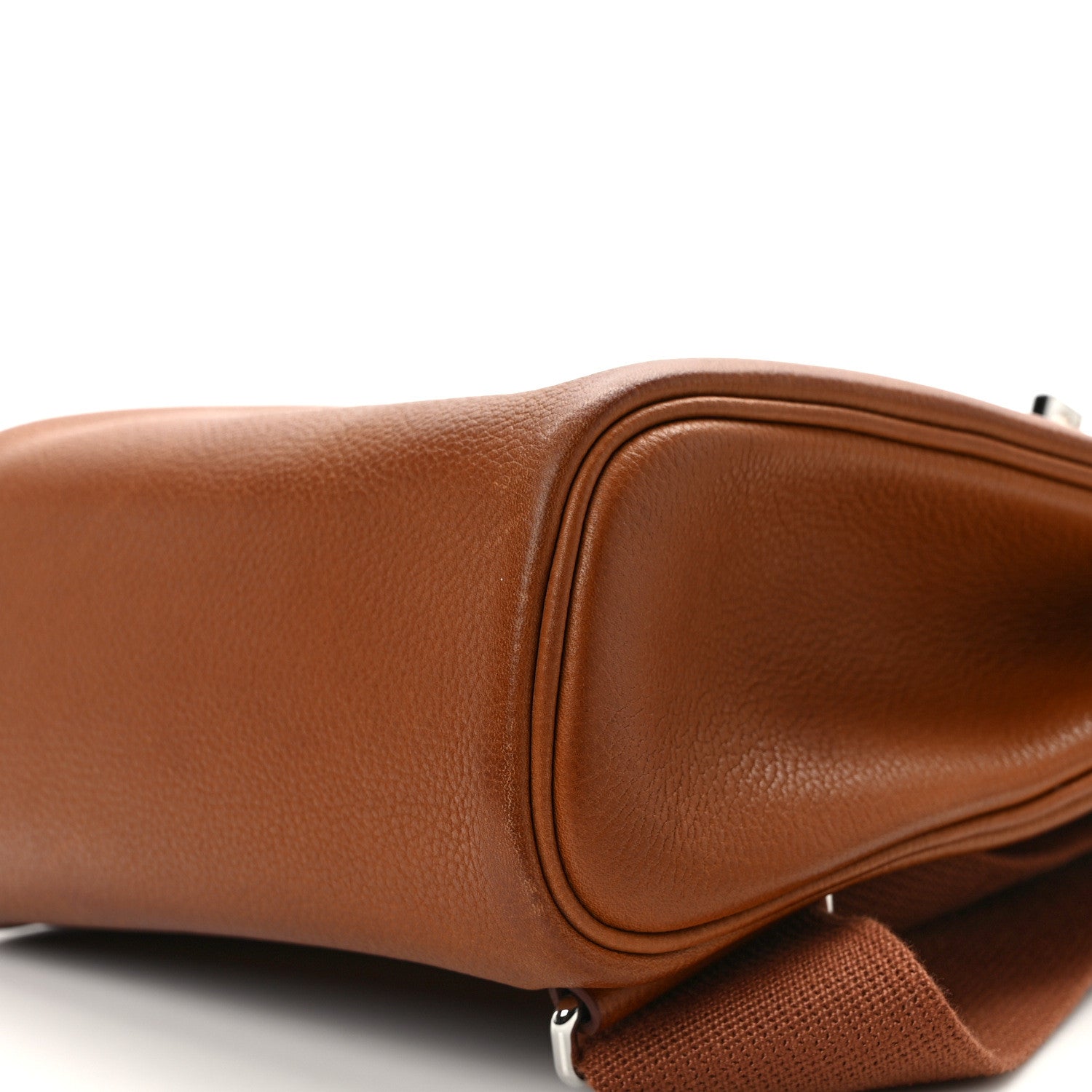 Hermes Natural Barenia Faubourg Hac A Dos PM Backpack Fauve 9 of 12