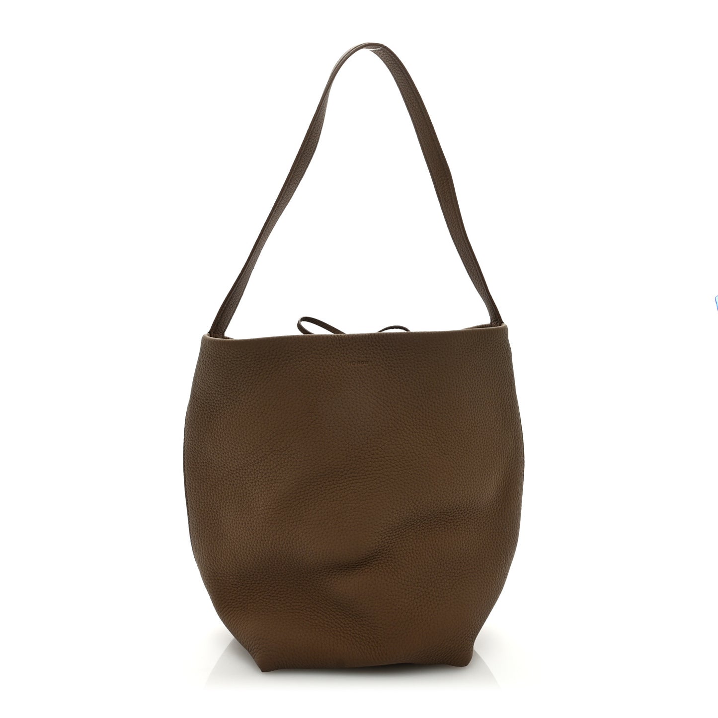 Grained Calfskin Medium N/S Park Tote Taupe