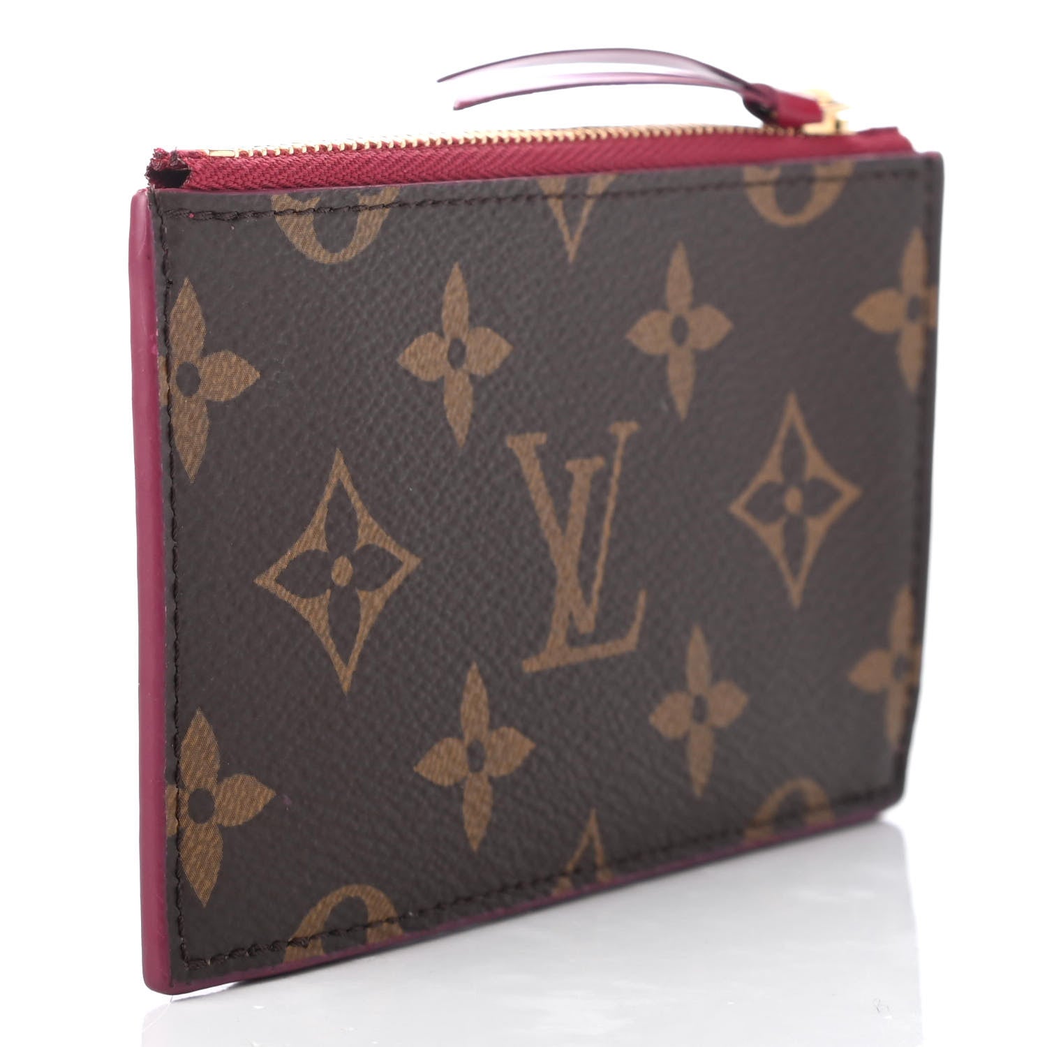Louis Vuitton Monogram Zipped Card Holder Fuchsia 3 of 6