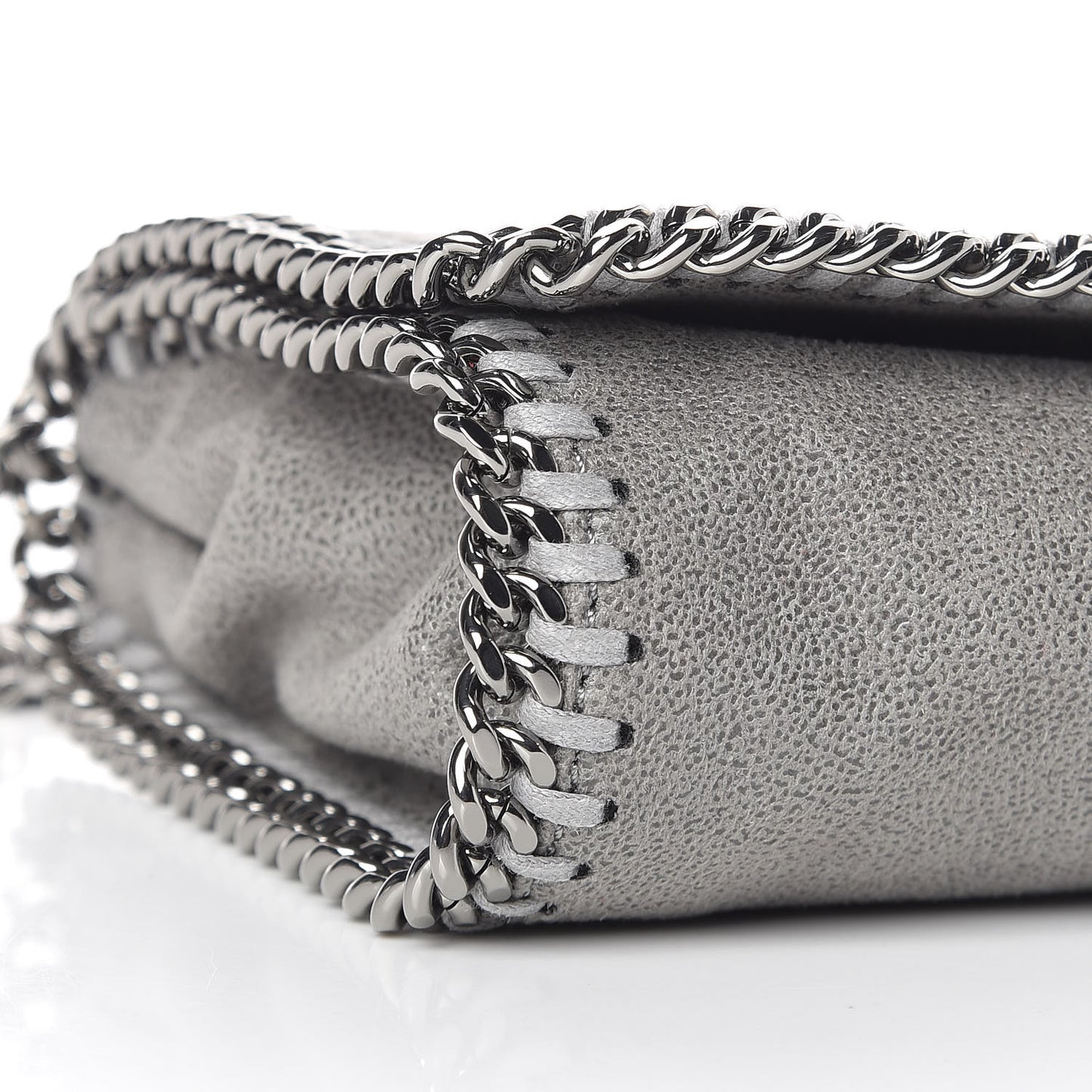 Shaggy Deer Falabella Crossbody Bag Light Grey