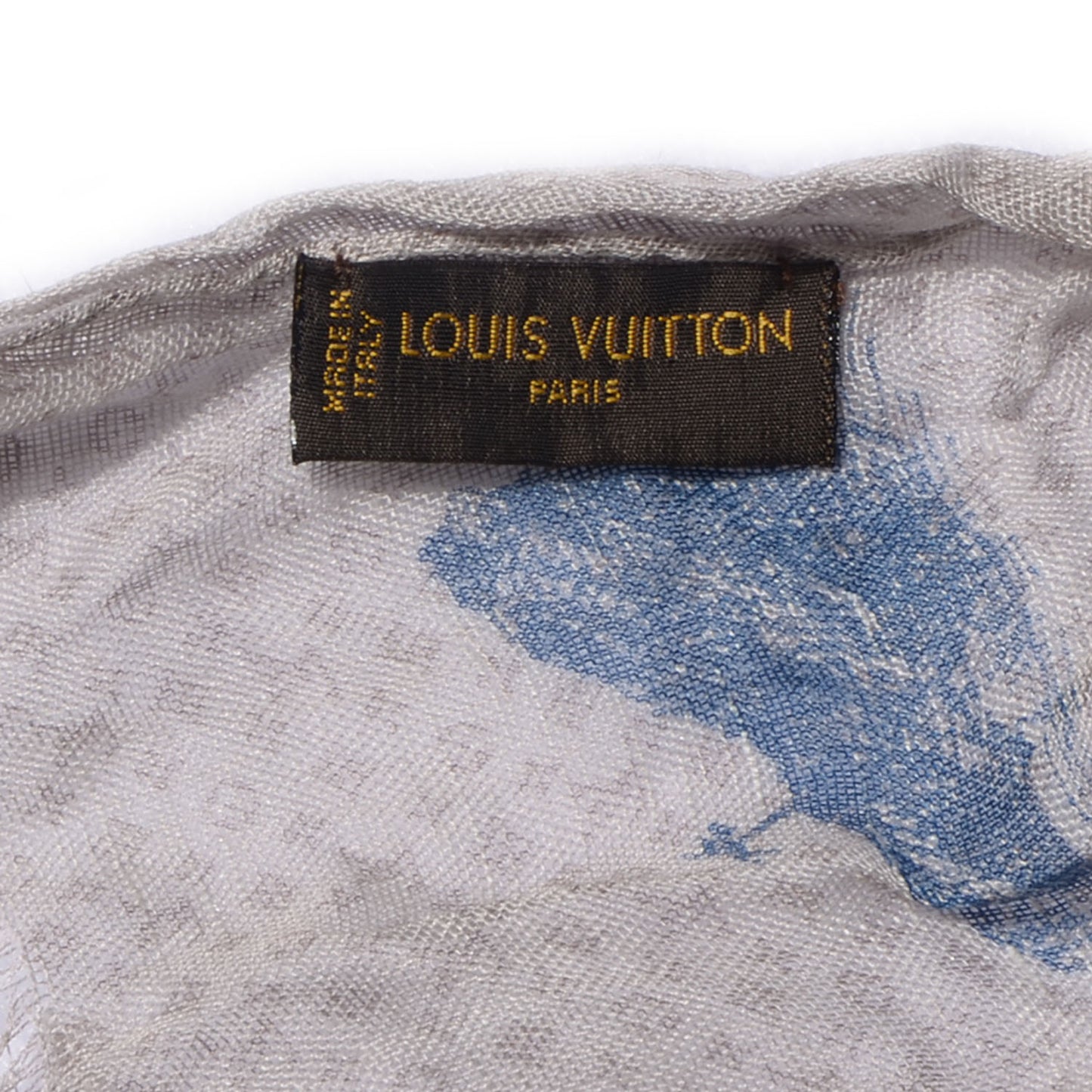 Cotton Linen Toile Etole De Louis Pareo Blue