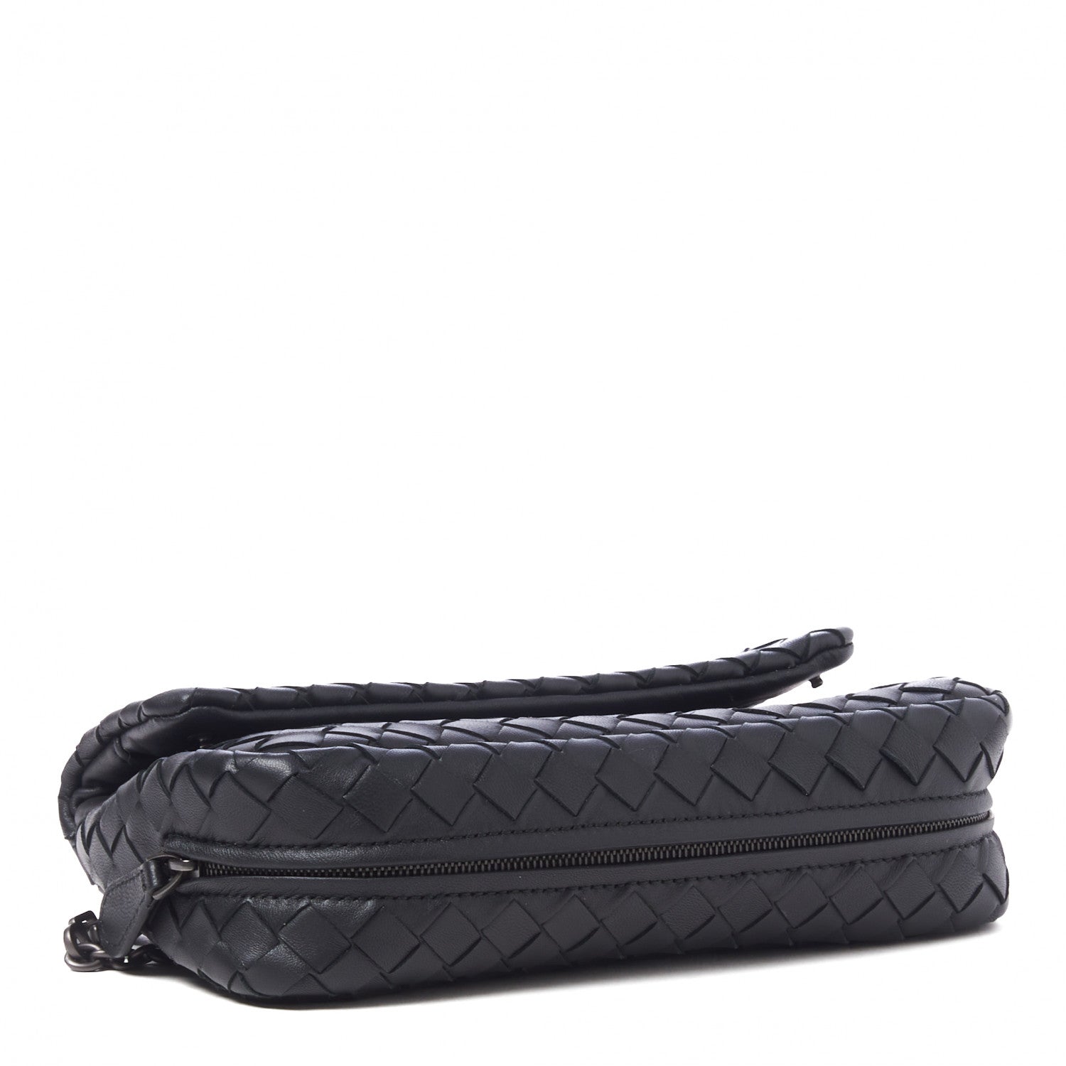 Bottega Veneta Nappa Intrecciato Small Chain Crossbody Black 4 of 10