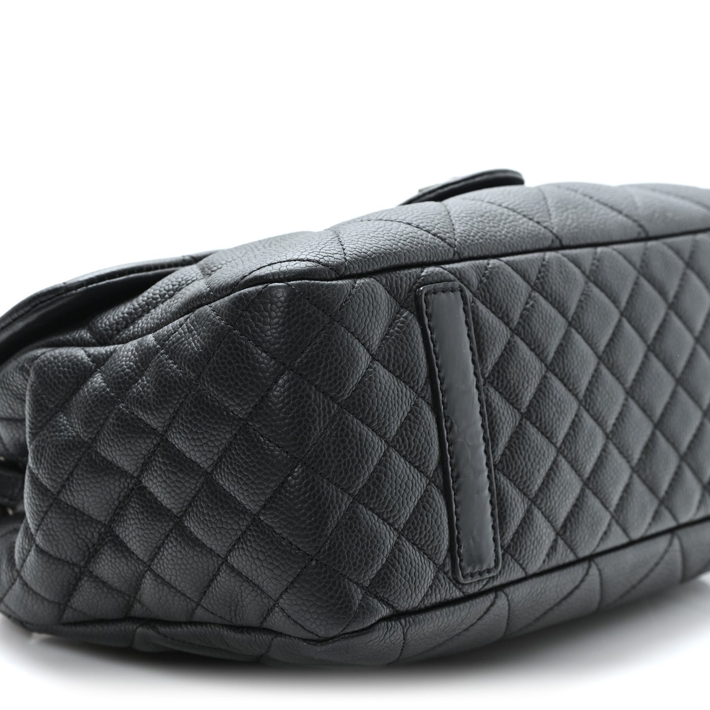 Caviar Quilted Coco Casual Flap Black