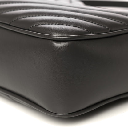 Saint Laurent Calfskin Matelasse Monogram Lou Camera Bag Asphalt 13 of 13